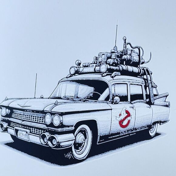 Ecto-1 Wall Art, Ghostbusters Ectomobile Art, Wall Art - Picture 2 of 10